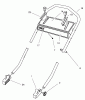 Toro 26637 - Lawnmower, 1998 (8900001-8999999) Pièces détachées HANDLE ASSEMBLY