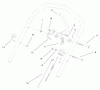 Toro 26637 - Lawnmower, 1998 (8900001-8999999) Pièces détachées HANDLE CONTROL ASSEMBLY