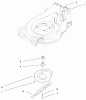 Toro 26637 - Lawnmower, 1999 (9900001-9999999) Pièces détachées BLADE ASSEMBLY
