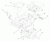 Toro 26638 - Lawnmower, 1998 (8900001-8999999) Pièces détachées HOUSING ASSEMBLY