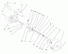 Toro 26638 - Lawnmower, 1998 (8900001-8999999) Pièces détachées REAR AXLE ASSEMBLY