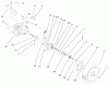 Toro 26639 - Lawnmower, 1998 (8900001-8999999) Pièces détachées REAR AXLE ASSEMBLY