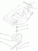 Toro 26639 - Lawnmower, 1998 (8900001-8999999) Pièces détachées SHEILD & BLADE ASSEMBLY
