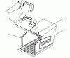 Toro 26640B - Lawnmower, 1994 (4900001-4999999) Pièces détachées GRASS BAG ASSEMBLY