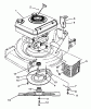 Toro 26641 - Lawnmower, 1989 (9000001-9999999) Pièces détachées ENGINE ASSEMBLY