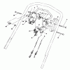 Toro 26642 - Lawnmower, 1989 (9000001-9999999) Pièces détachées TRACTION CONTROL ASSEMBLY