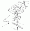 Toro 26643 - Lawnmower, 1997 (7900001-7999999) Pièces détachées BRAKE ASSEMBLY #2