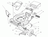 Toro 26643 - Lawnmower, 1997 (7900001-7999999) Pièces détachées HOUSING ASSEMBLY