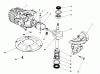 Toro 26680 - Lawnmower, 1990 (0000001-0999999) Pièces détachées CRANKSHAFT ASSEMBLY (ENGINE NO. 47PK9)