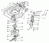 Toro 26682 - Lawnmower, 1989 (9000001-9999999) Pièces détachées BLADE BRAKE CLUTCH ASSEMBLY