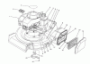 Toro 26682 - Lawnmower, 1990 (0000001-0999999) Pièces détachées ENGINE ASSEMBLY
