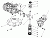 Toro 26683 - Lawnmower, 1990 (0000001-0999999) Pièces détachées CRANKSHAFT ASSEMBLY (ENGINE NO. 47PK9-2)