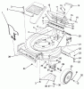 Toro 26683 - Lawnmower, 1990 (0000001-0999999) Pièces détachées HOUSING ASSEMBLY