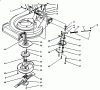 Toro 27500 - Lawnmower, 1992 (2000001-2999999) Pièces détachées BLADE BRAKE CLUTCH ASSEMBLY