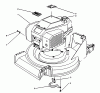 Toro 27500 - Lawnmower, 1992 (2000001-2999999) Pièces détachées ENGINE ASSEMBLY