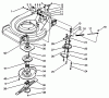 Toro 27501 - Lawnmower, 1992 (2000001-2999999) Pièces détachées BLADE BRAKE CLUTCH ASSEMBLY