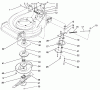 Toro 27502 - Lawnmower, 1991 (1000001-1999999) Pièces détachées BLADE BRAKE CLUTCH ASSEMBLY