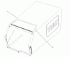 Toro 27502 - Lawnmower, 1991 (1000001-1999999) Pièces détachées GRASS BAG ASSEMBLY