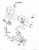 Toro 74140 (724-Z) - 724-Z Tractor, 1994 (49000001-49999999) Pièces détachées OIL SYSTEM