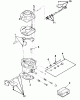Toro 74140 (724-Z) - 724-Z Tractor, 1995 (590001-599999) Pièces détachées CARBURETOR COMPONENTS