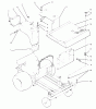 Toro 74140 (724-Z) - 724-Z Tractor, 1995 (590001-599999) Listas de piezas de repuesto y dibujos FENDERS AND COVERS