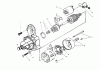Toro 74140 (724-Z) - 724-Z Tractor, 1995 (590001-599999) Pièces détachées STARTER