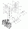 Toro 74350 (17-42Z) - 17-42Z TimeCutter Z Riding Mower, 2003 (230000001-230999999) Listas de piezas de repuesto y dibujos FAN AND PULLEY ASSEMBLY RH HYDROSTAT NO. 105-3491