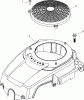 Toro 74360 (Z4200) - TimeCutter Z4200 Riding Mower, 2008 (280000001-280999999) Pièces détachées BLOWER HOUSING ASSEMBLY KOHLER SV590-0019