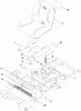 Toro 74360 (Z4200) - TimeCutter Z4200 Riding Mower, 2010 (310000001-310999999) Pièces détachées SEAT ASSEMBLY