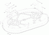 Toro 74365 (Z4235) - TimeCutter Z4235 Riding Mower, 2010 (310000001-310999999) Pièces détachées 42 INCH DECK ASSEMBLY NO. 117-1290