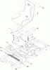 Toro 74365 (Z4235) - TimeCutter Z4235 Riding Mower, 2010 (310000001-310999999) Pièces détachées SEAT ASSEMBLY