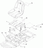 Toro 74373 (Z5030) - TimeCutter Z5030 Riding Mower, 2009 (290004013-290999999) Pièces détachées SEAT ASSEMBLY