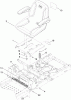Toro 74376 (Z5035) - TimeCutter Z5035 Riding Mower, 2010 (310000001-310999999) Pièces détachées SEAT ASSEMBLY
