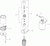 Toro 74381 (Z4202) - TimeCutter Z4202 Riding Mower, 2008 (280000001-280999999) Pièces détachées STARTER ASSEMBLY KOHLER SV710-0027