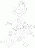 Toro 74386 (ZS 4200) - TimeCutter ZS 4200 Riding Mower, 2012 (SN 312000001-312999999) Pièces détachées SEAT ASSEMBLY