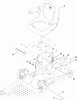 Toro 74390 (ZS 4200TF) - TimeCutter ZS 4200TF Riding Mower, 2012 (SN 312000001-312999999) Pièces détachées SEAT ASSEMBLY