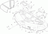 Toro 74391 (Z5000) - TimeCutter Z5000 Riding Mower, 2008 (280000001-280999999) Pièces détachées 50 INCH DECK ASSEMBLY