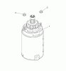 Toro 74391 (Z5000) - TimeCutter Z5000 Riding Mower, 2008 (280000001-280999999) Pièces détachées STARTING SYSTEM ASSEMBLY KOHLER SV610S-0022