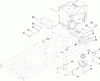 Toro 74399 (Z5020) - TimeCutter Z5020 Riding Mower, 2009 (290000440-290999999) Pièces détachées ENGINE AND CLUTCH ASSEMBLY