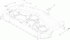 Toro 74407 (ZX525) - TimeCutter ZX525 Riding Mower, 2006 (260000001-260999999) Listas de piezas de repuesto y dibujos 52IN DECK ASSEMBLY NO. 108-8573
