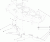 Toro 74407 (ZX525) - TimeCutter ZX525 Riding Mower, 2006 (260000001-260999999) Listas de piezas de repuesto y dibujos DECK BAFFLE ASSEMBLY