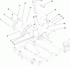 Toro 74407 (ZX525) - TimeCutter ZX525 Riding Mower, 2006 (260000001-260999999) Listas de piezas de repuesto y dibujos HEIGHT-OF-CUT ASSEMBLY