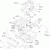 Toro 74407 (ZX525) - TimeCutter ZX525 Riding Mower, 2006 (260000001-260999999) Listas de piezas de repuesto y dibujos MAIN FRAME ASSEMBLY