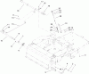 Toro 74407 (ZX525) - TimeCutter ZX525 Riding Mower, 2006 (260000001-260999999) Listas de piezas de repuesto y dibujos PARKING BRAKE ASSEMBLY