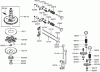 Toro 74407 (ZX525) - TimeCutter ZX525 Riding Mower, 2006 (260000001-260999999) Listas de piezas de repuesto y dibujos VALVE AND CAMSHAFT ASSEMBLY KAWASAKI FH541V-BS50-R