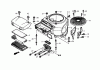 Toro 74425 (Z530) - TimeCutter Z530 Riding Mower, 2007 (270000001-270999999) Pièces détachées FAN COVER ASSEMBLY HONDA GXV530 EXA2LB