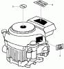 Toro 74434 (ZD530) - TimeCutter ZD530 Riding Mower, 2007 (270000001-270999999) Pièces détachées LABEL ASSEMBLY HONDA GXV530 EXA2