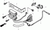Toro 74434 (ZD530) - TimeCutter ZD530 Riding Mower, 2007 (270000001-270999999) Pièces détachées REGULATOR RECTIFIER AND SUB-WIRE HARNESS ASSEMBLY HONDA GXV530 EXA2
