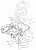 Toro 74601 (17K-44ZX) - 17K-44ZX TimeCutter ZX Riding Mower, 2003 (230000001-230999999) Pièces détachées ENGINE AND CLUTCH ASSEMBLY