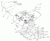 Toro 74601 (17K-44ZX) - 17K-44ZX TimeCutter ZX Riding Mower, 2003 (230000001-230999999) Pièces détachées MOTION CONTROL ASSEMBLY